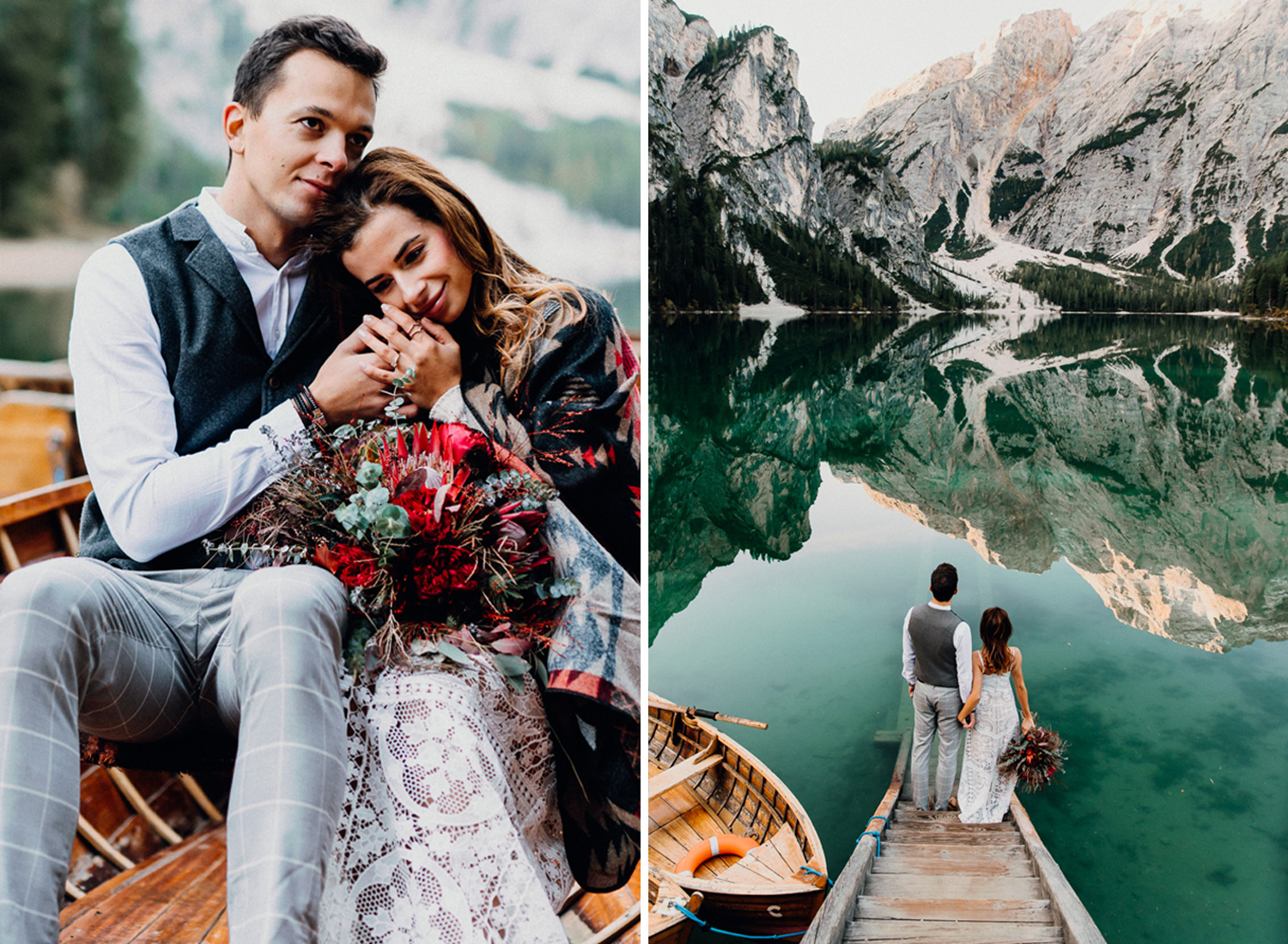 Lago Di Braies Wedding Photographer 48
