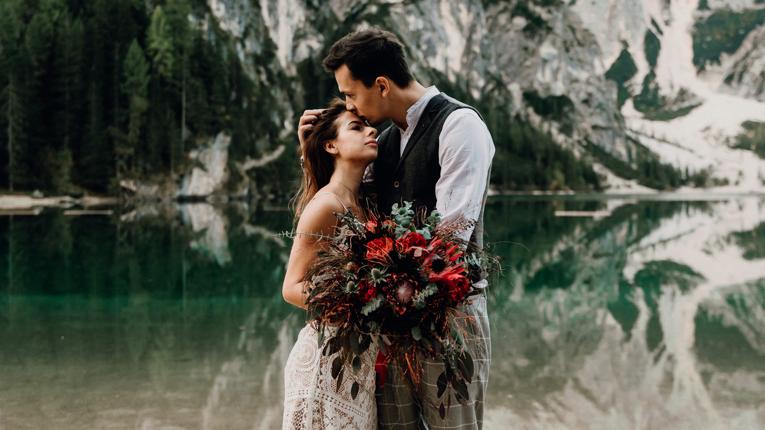 Lago Di Braies Wedding Photographer 20