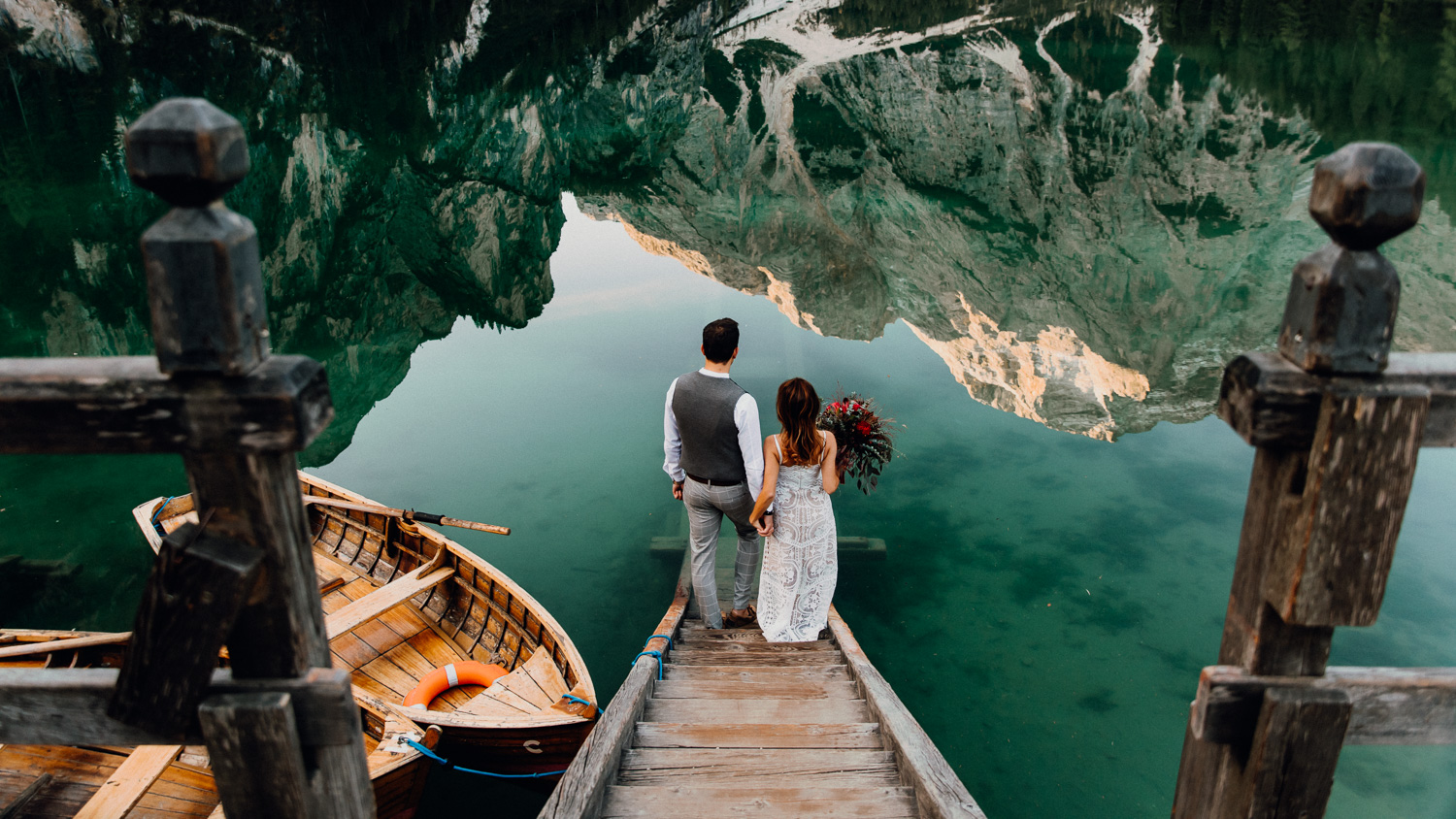 Lago Di Braies Wedding Photographer 31