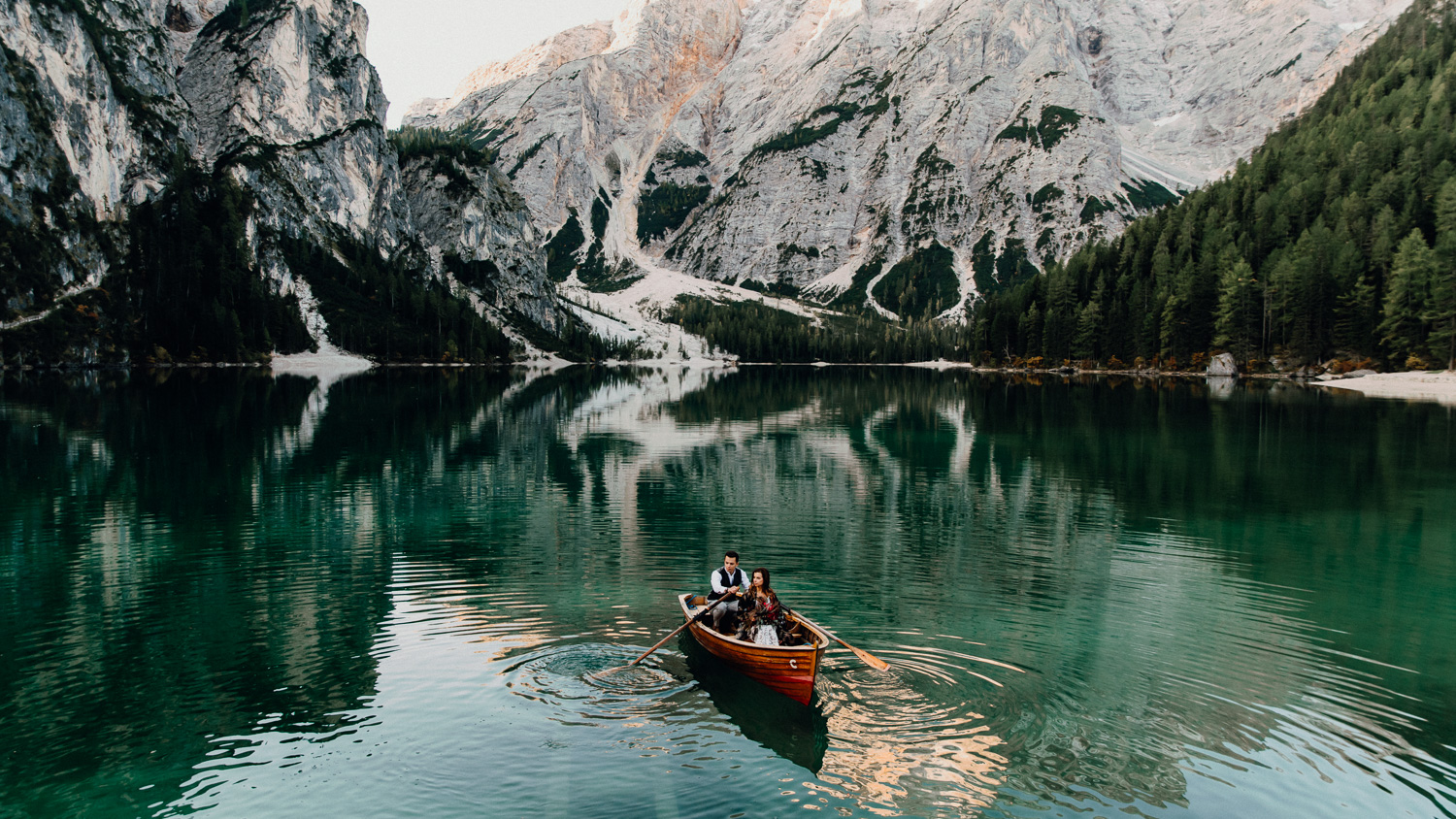 Lago Di Braies Wedding Photographer 35