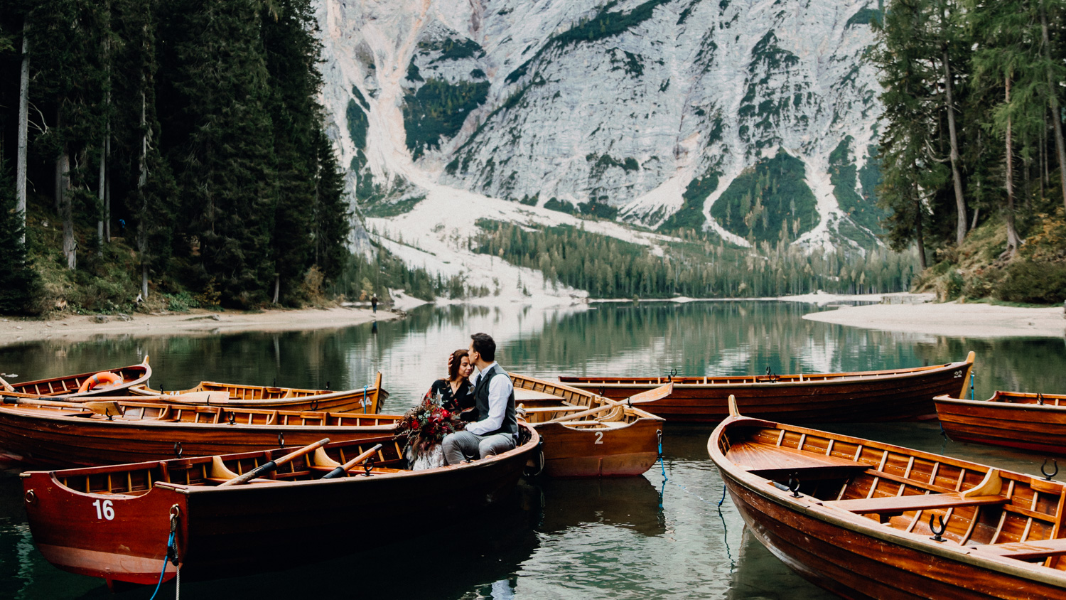 Lago Di Braies Wedding Photographer 52