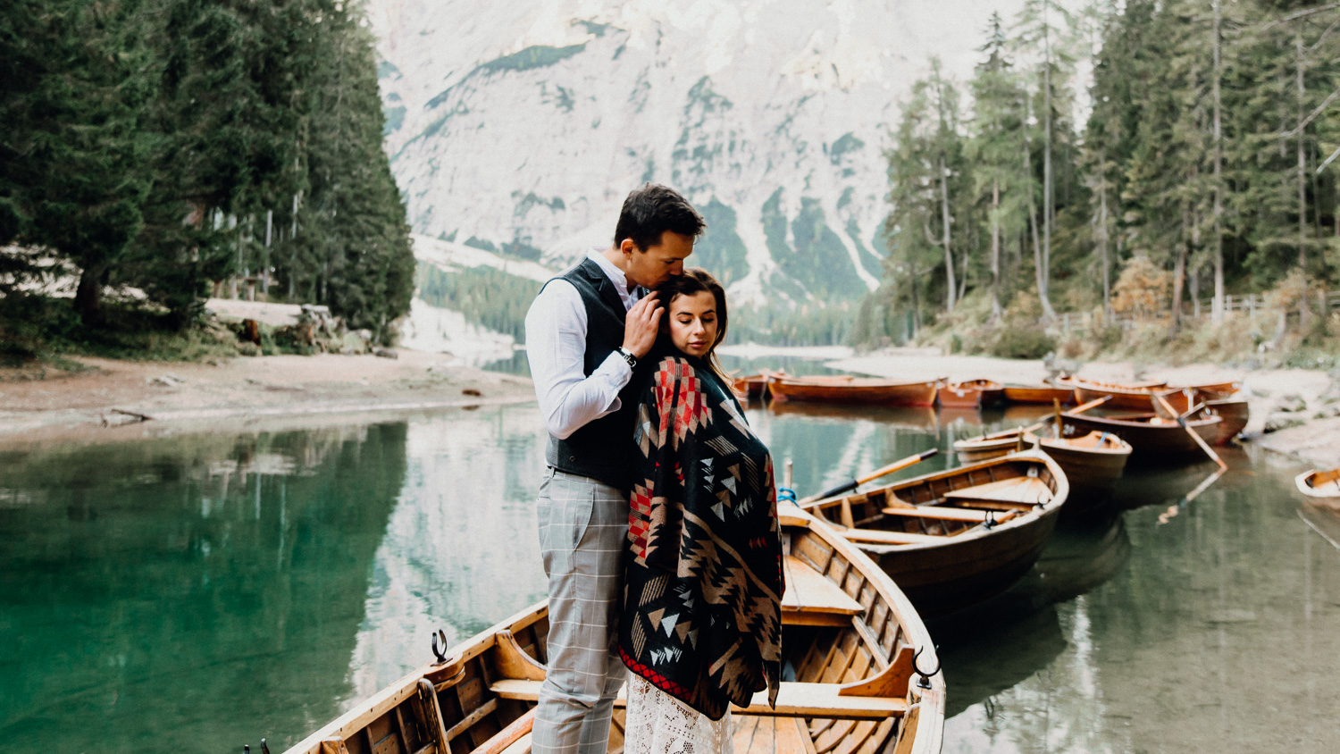 Lago Di Braies Wedding Photographer 54