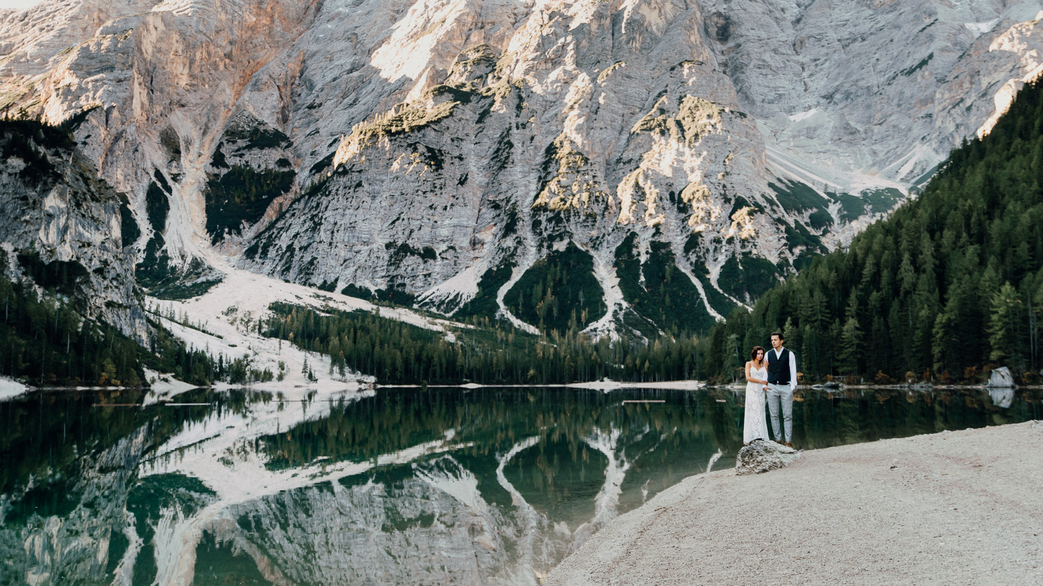 Lago Di Braies Wedding Photographer 62