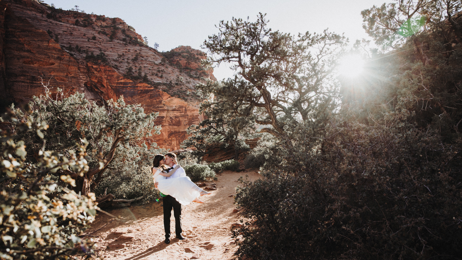 After Wedding Zion Park USA 13